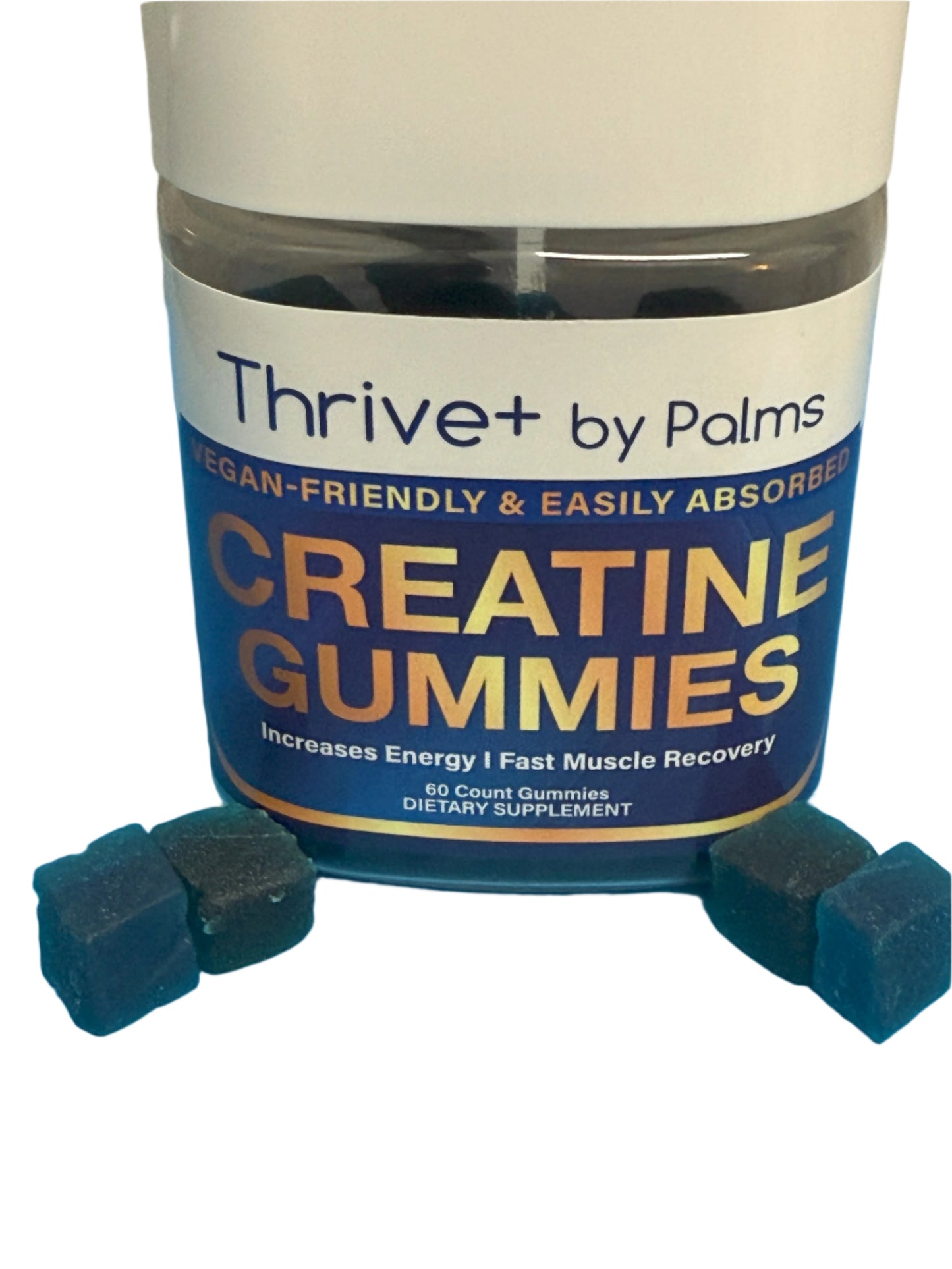 Thrive+ by Palms Bundle Pack- Creatine, Magnesium Glycinate, Women's Probiotics and Super Greens Gummy Supplements