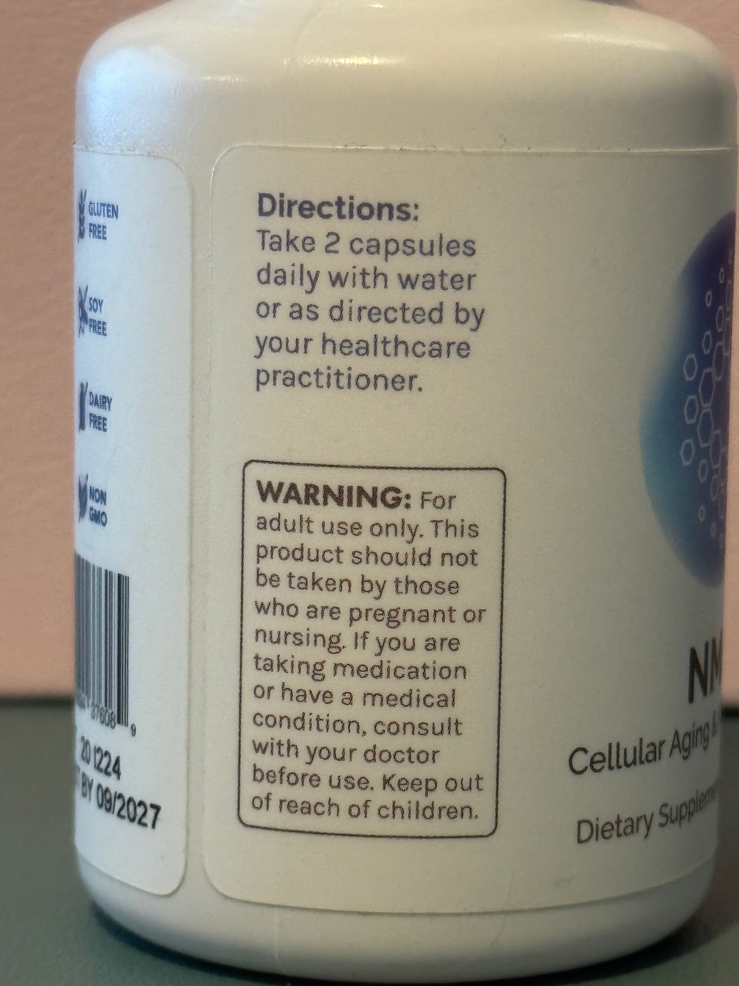 InfiniWell NMN Cellular Aging & NAD Support Natural Healthcare