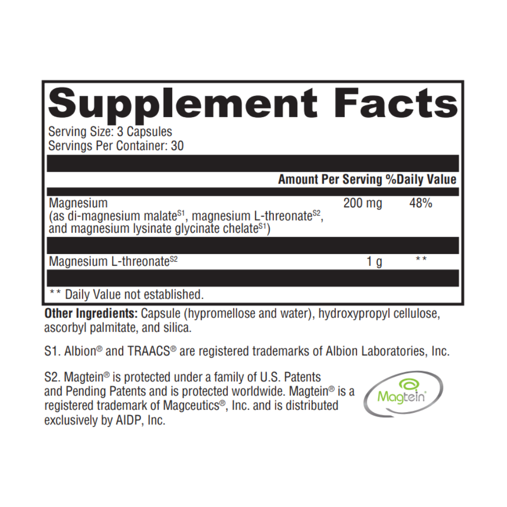 Palms NeuroFocus Magnesium L-Threonate