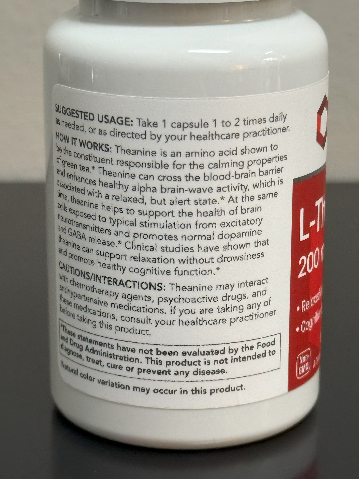 Protocol L-Theanine 200 MG