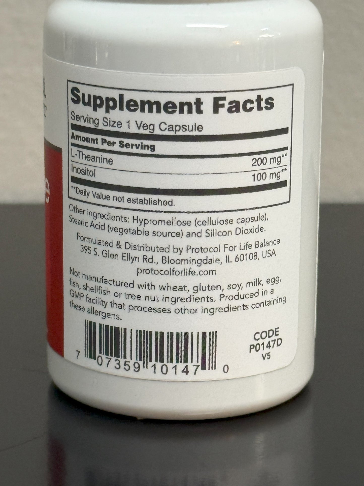 Protocol L-Theanine 200 MG