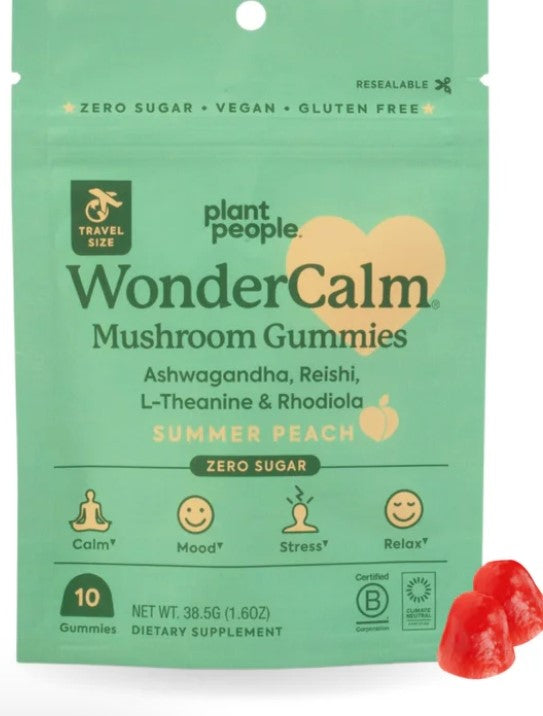 Plant People Wonder Calm Mushroom Gummies 10 Count