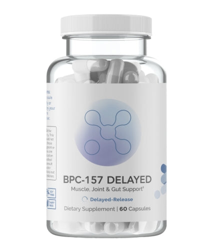 InfiniWell BPC-157 Delayed Release Capsules for Muscle, Joint & Gut Support