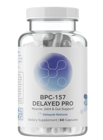 BPC-157 Delayed Pro 60 Capsules for Muscle, Joint & Support