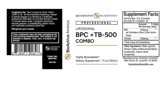BPC + TB-500 – Advanced Recovery & Wellness Support