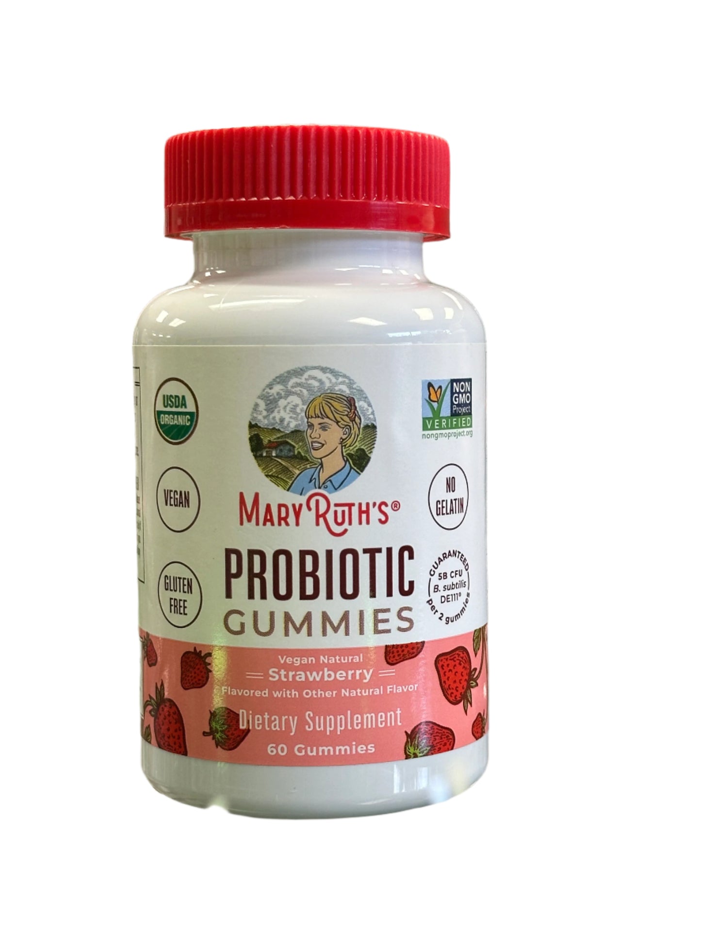 MaryRuth's Probiotic Gummies Strawberry