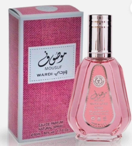 Mousuf Wardi Eau de Parfum – 50ml  By Lattafa / Ard Al Zaafaran