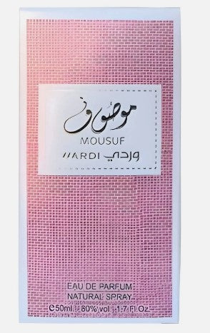 Mousuf Wardi Eau de Parfum – 50ml  By Lattafa / Ard Al Zaafaran