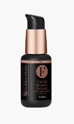 Facial Beauty Serum with Copper Peptide (GHK-Cu)