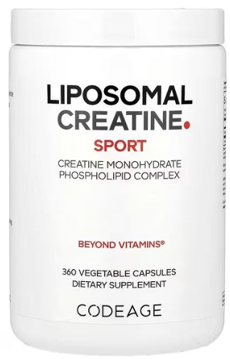 Liposomal Creatine Sport – 360 Capsules Creatine Monohydrate Phospholipid Complex Dietary Supplement