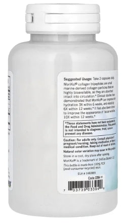 NOW Aquatic Beauty 90 Ct Supplements Healthy Skin, Hair & Nails