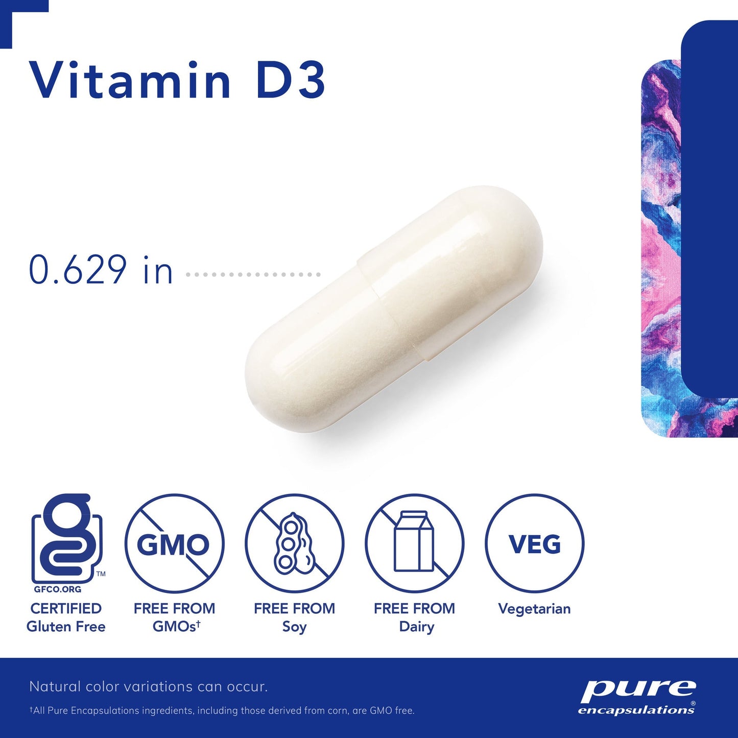 Vitamin D3 125 mcg (5,000 IU)