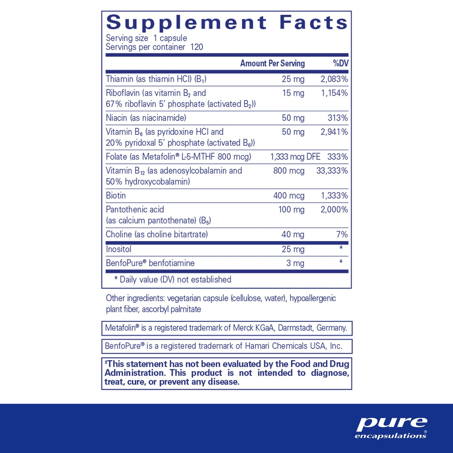 PureGenomics B Complex