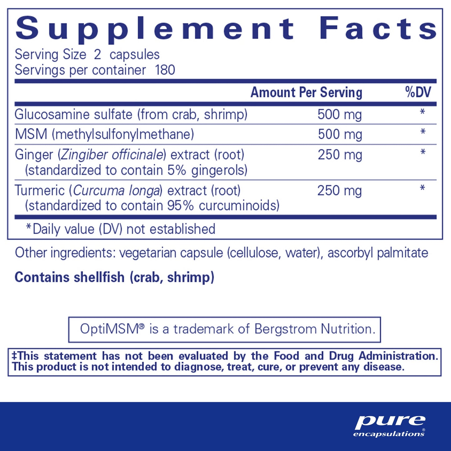 Glucosamine/MSM