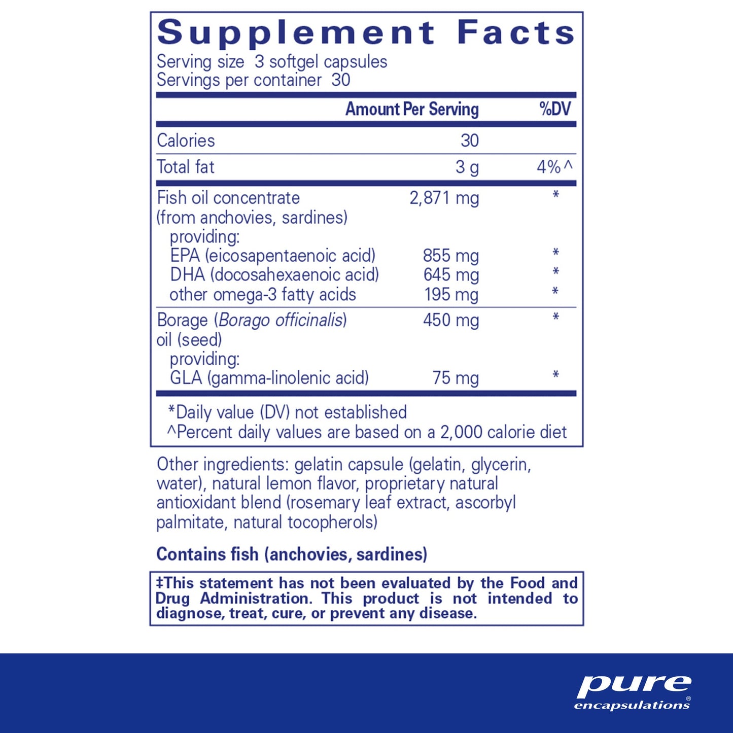 VisionPro EPA/DHA/GLA