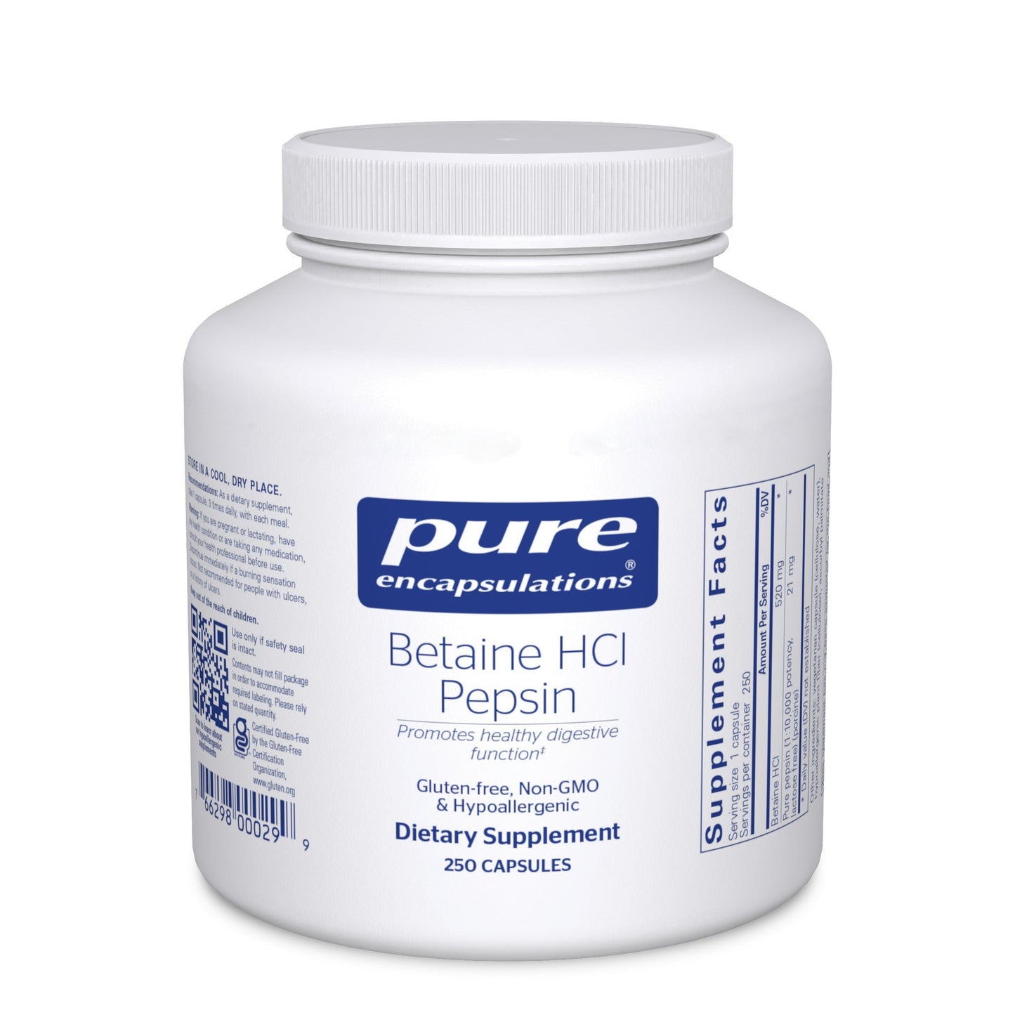 Betaine HCl Pepsin