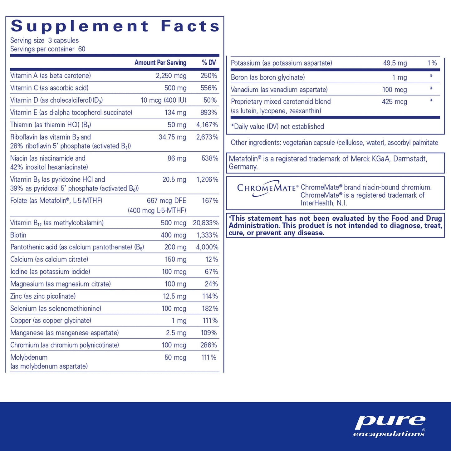 Nutrient 950 w/o Iron